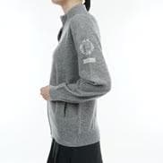 未使用 5万 カシミヤ フルジップアップ ニットブルゾン 1 M レディース