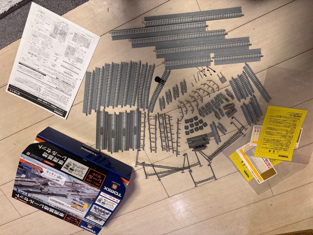 TOMIX トミックス　91016 車両基地レール 91017延長部