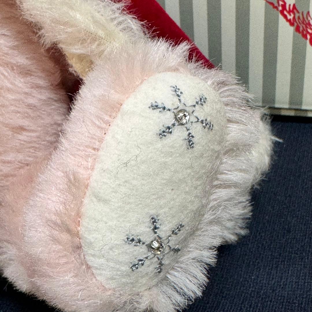 137-68 限定品 シュタイフ 2020 リトルサンタ ピンク テディベア