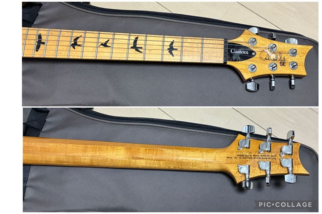 PRS SE custom24 メイプル指板 Paul Reed Smith