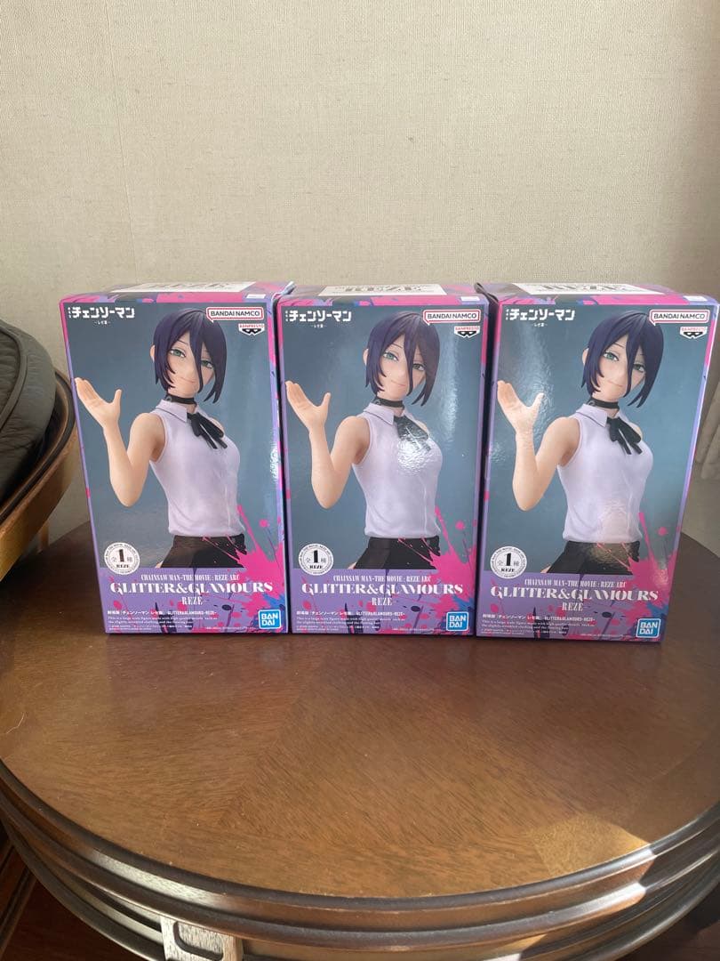 チェンソーマン　GLITTER＆GLAMOURS　レゼ　3体セット