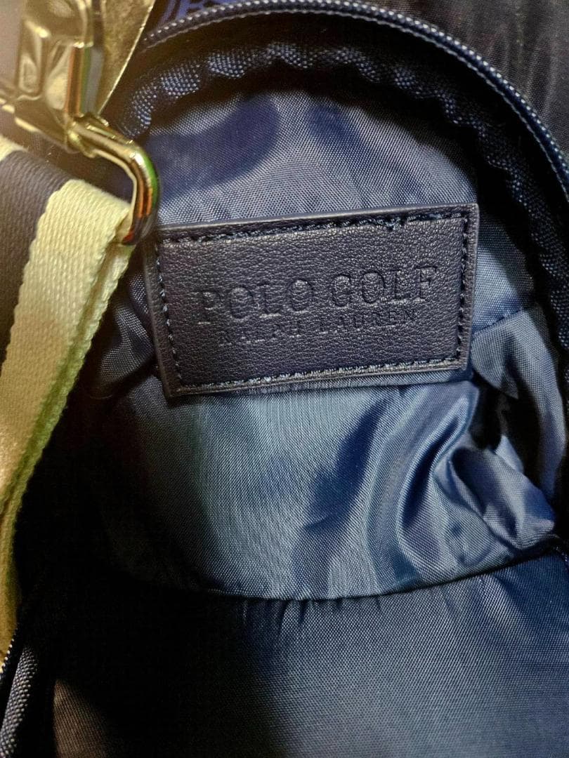 501超美品Polo マルチカラーゴルフバッグ