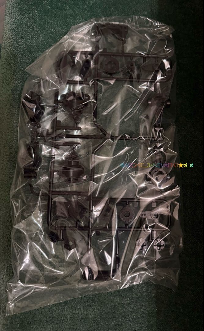 未組立て★タミヤ★メルセデスCLK-GTR オリギナルタイレ TL-01シャーシ