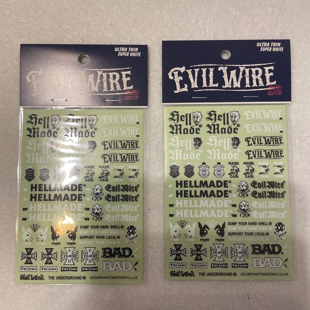 EVILWIRE ステッカーセット ネックストラップ　ミニ四駆イービルワイヤー