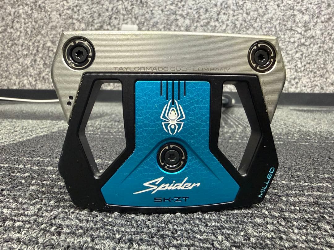 K1518テーラーメード　スパイダー　ZT中尺パター　ゼロトルク
