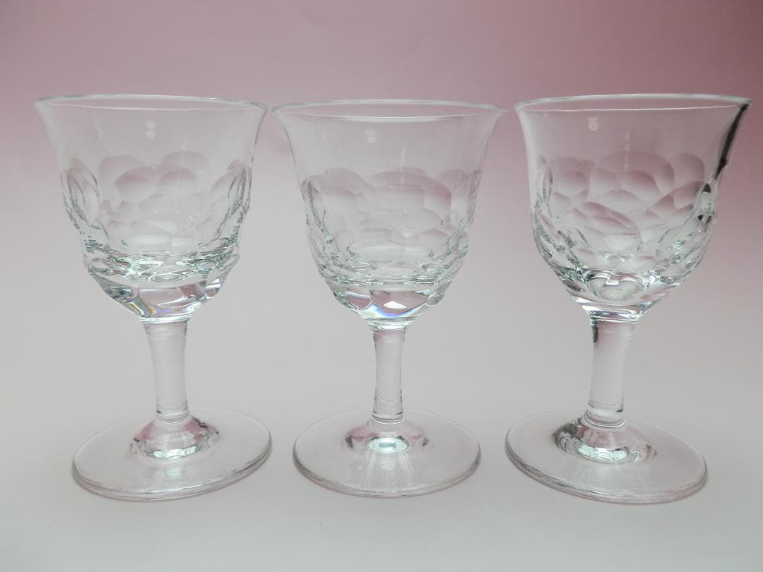 河上恭一郎 切子高付盃 6客 70820