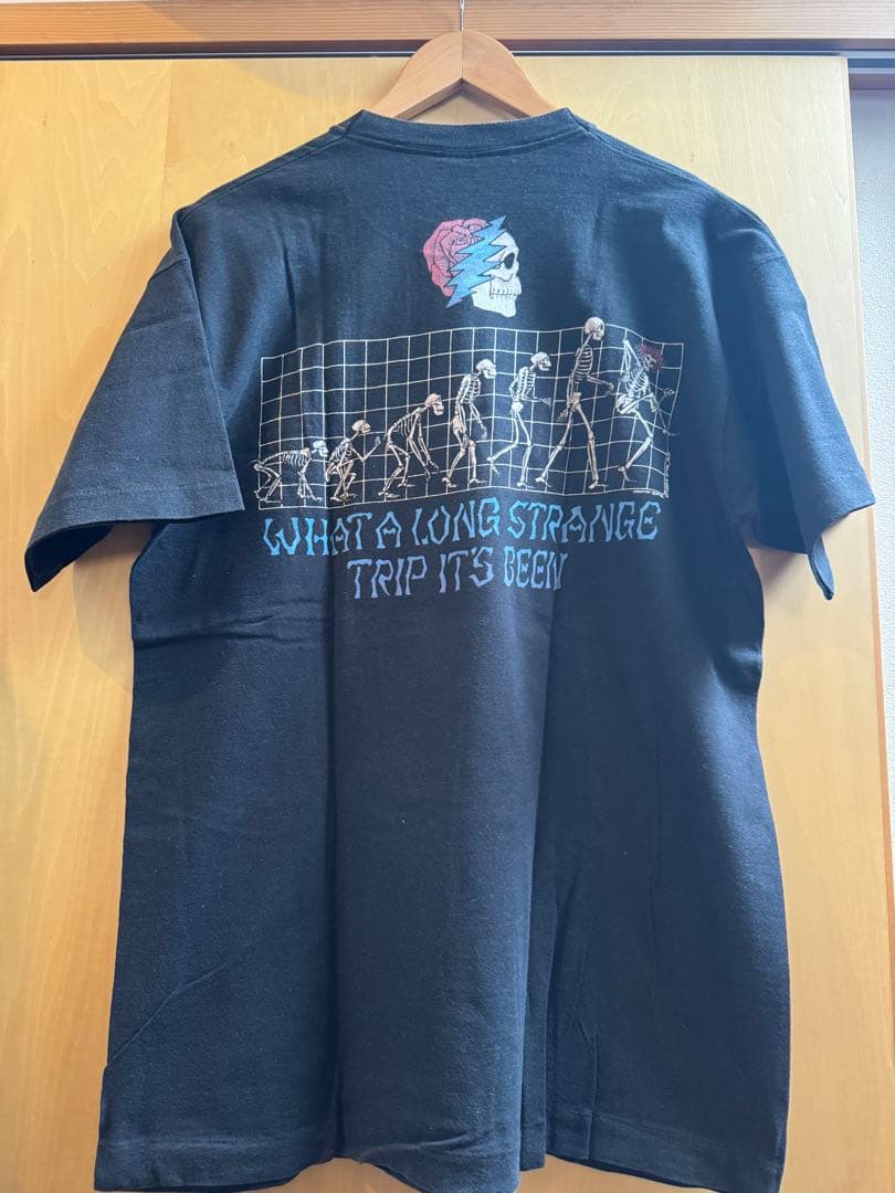 GRATEFUL DEAD スカル バンドT 　グレートフルデット