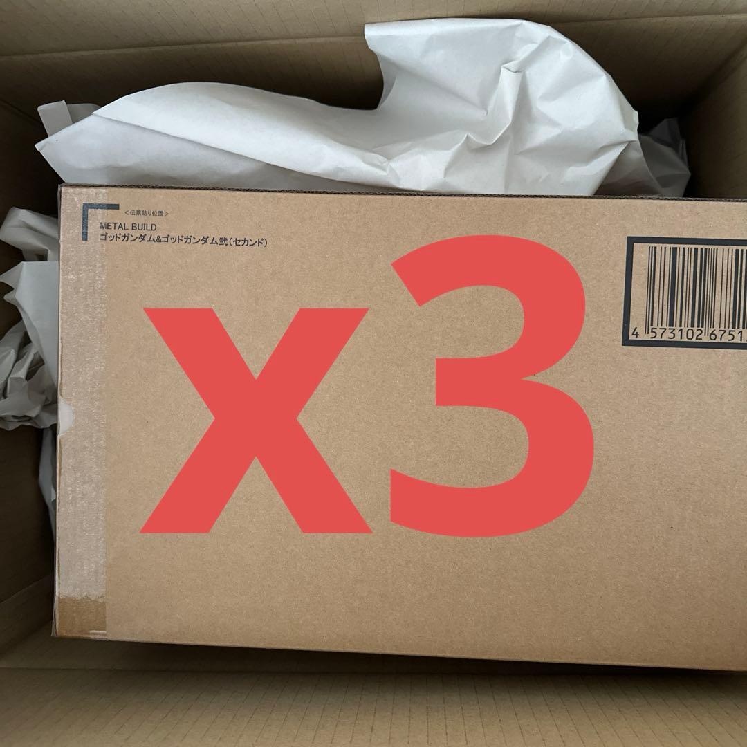 新品 L BUILD ゴッドガンダム ＆ ゴッドガンダム弐 （セカンド）