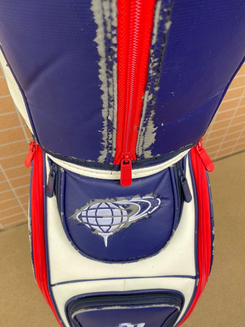 BEAMS GOLF × CROWN キャディバッグ