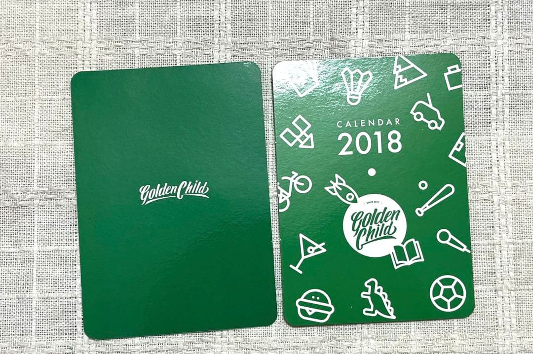 golden child ゴルチャ シーグリ カレンダー トレカ