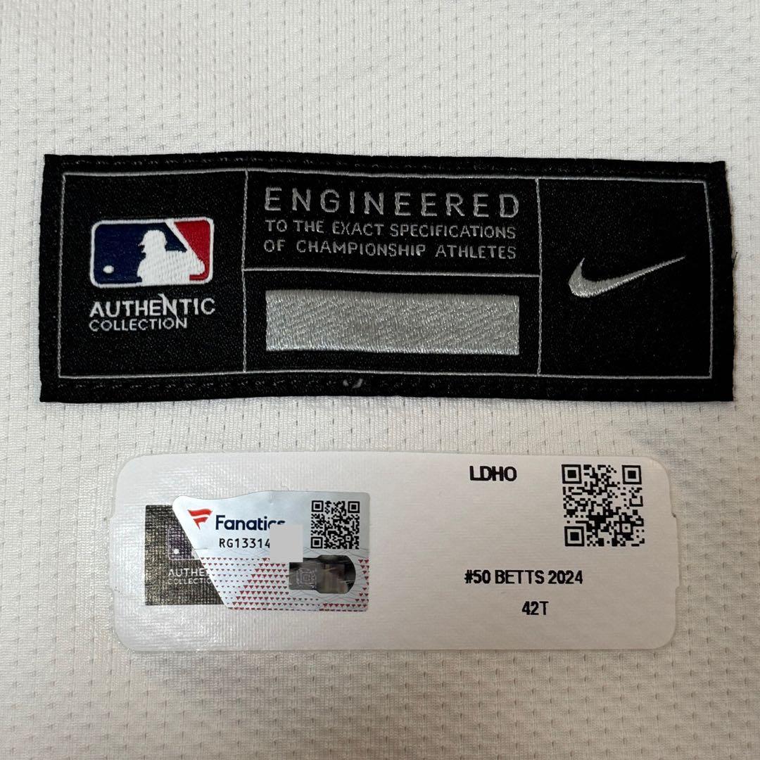 正規品！ ドジャース ベッツ 直筆サイン 支給品 ユニフォーム 大谷翔平