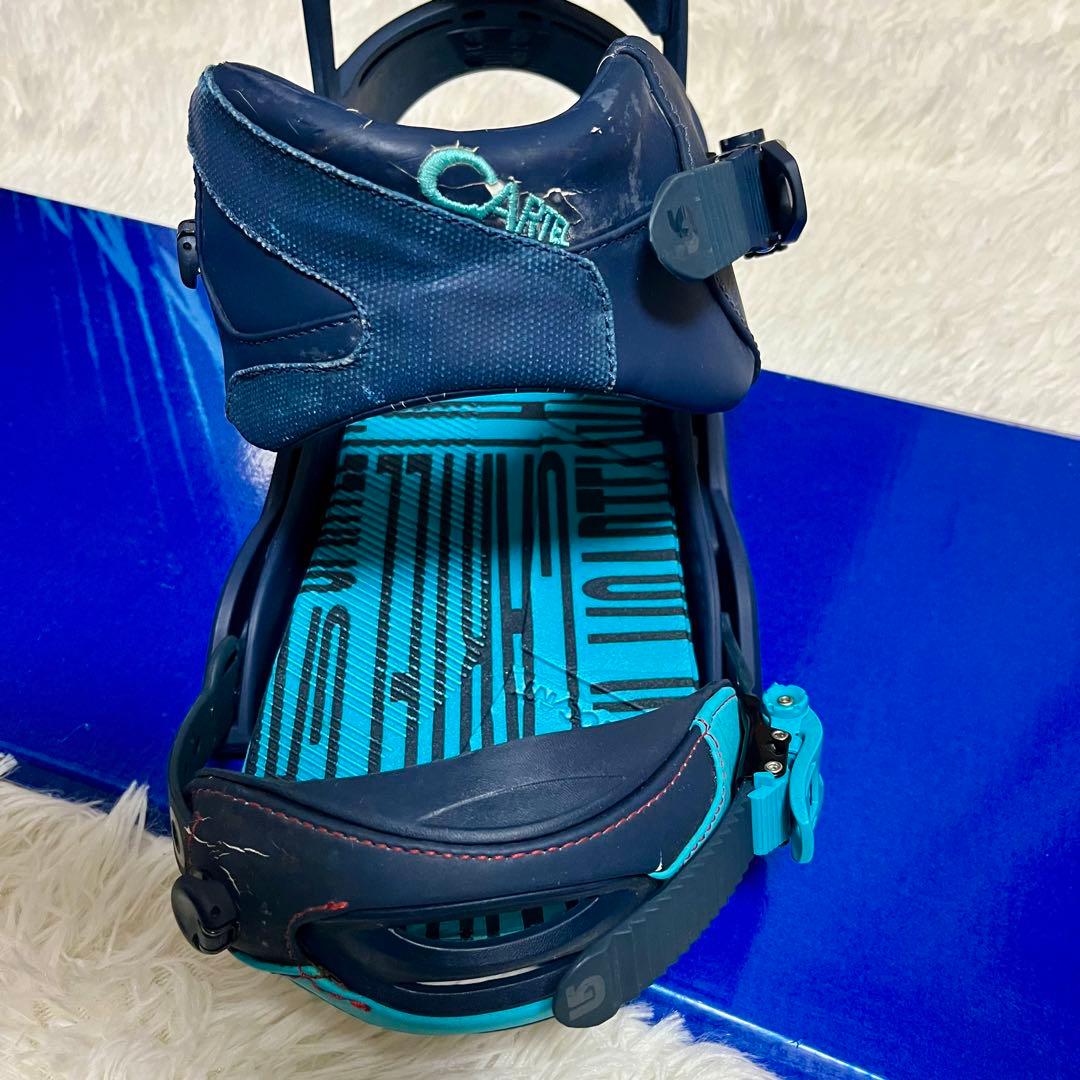 【良品】SALOMON 163 ＋ BURTON CARTEL セット　スノボ