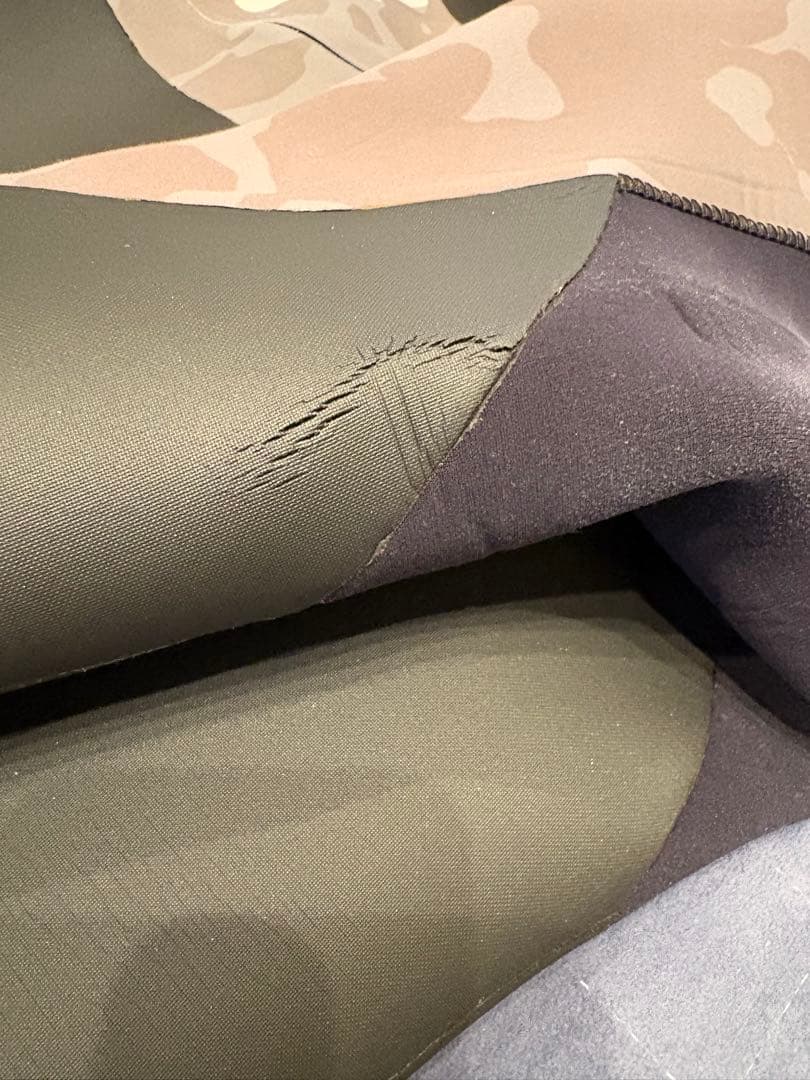 Mellow セミドライ ロングチェストZIPフルスーツ 5mm/3mm