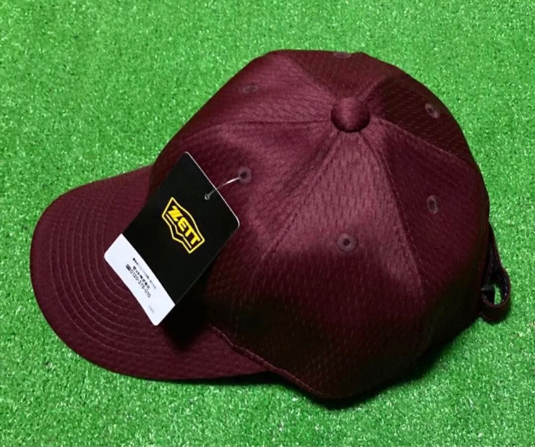 ⭐︎新品未使用⭐︎ バラ売り可 野球 ベースボール キャップ 野球帽 エンジ 10個