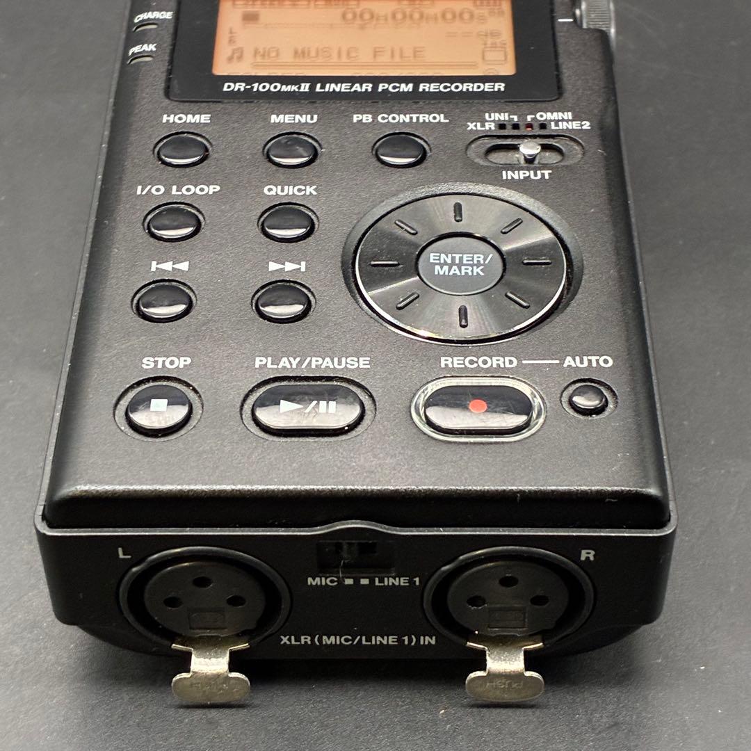 DR-100MKII TASCAMハンディレコーダー 4GB SDカード付属