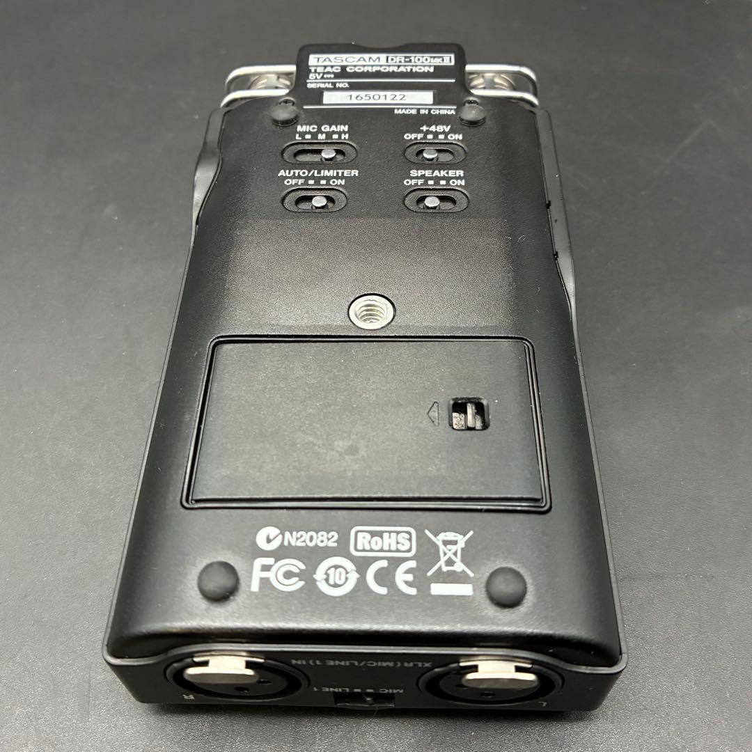 DR-100MKII TASCAMハンディレコーダー 4GB SDカード付属