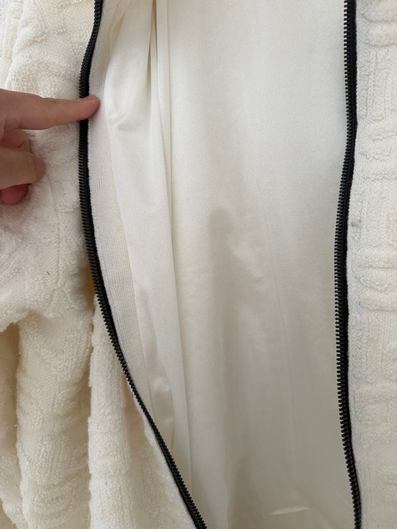 PING ジャケット LL ホワイト　ゴールドライン