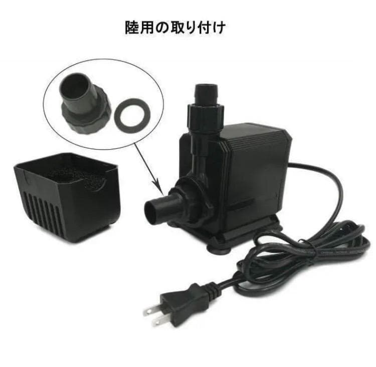 このコンパクトさで驚愕の45W超ハイパワー❣使い勝手＆利便性抜群♪❤水中ポンプ