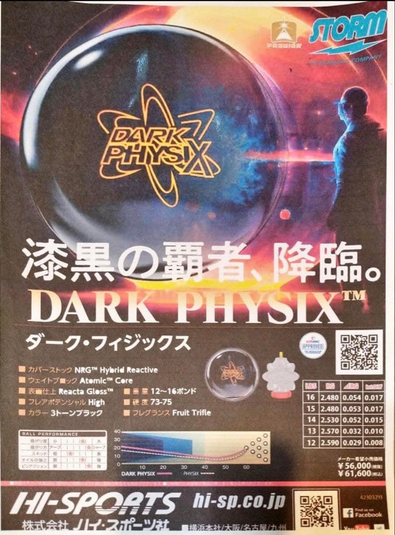 ダークフィジックス14ポンド