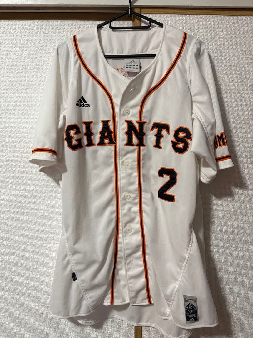 【美品】巨人 小笠原道大 レプリカユニフォーム ホーム XO