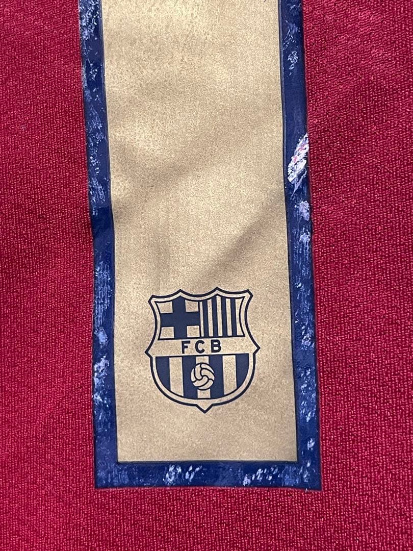 【正規品】メッシ　バルセロナ　06/07 ホームレプリカ　難あり