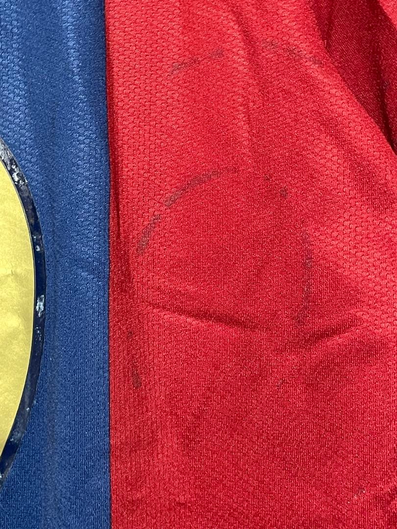 【正規品】メッシ　バルセロナ　06/07 ホームレプリカ　難あり