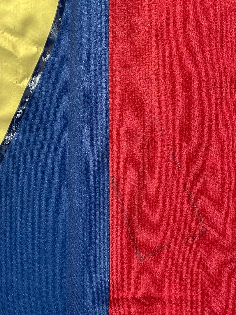 【正規品】メッシ　バルセロナ　06/07 ホームレプリカ　難あり