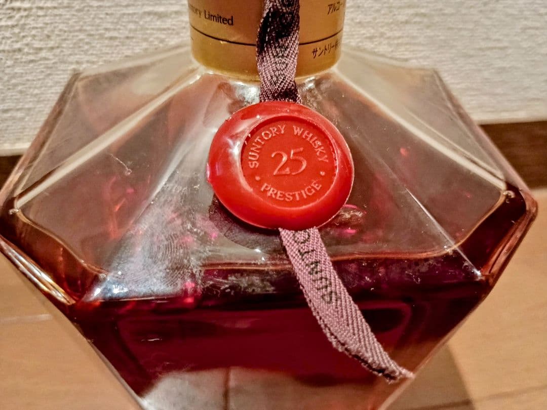 ★未開栓★SUNTORY★サントリー プレステージ　25年★木箱付き