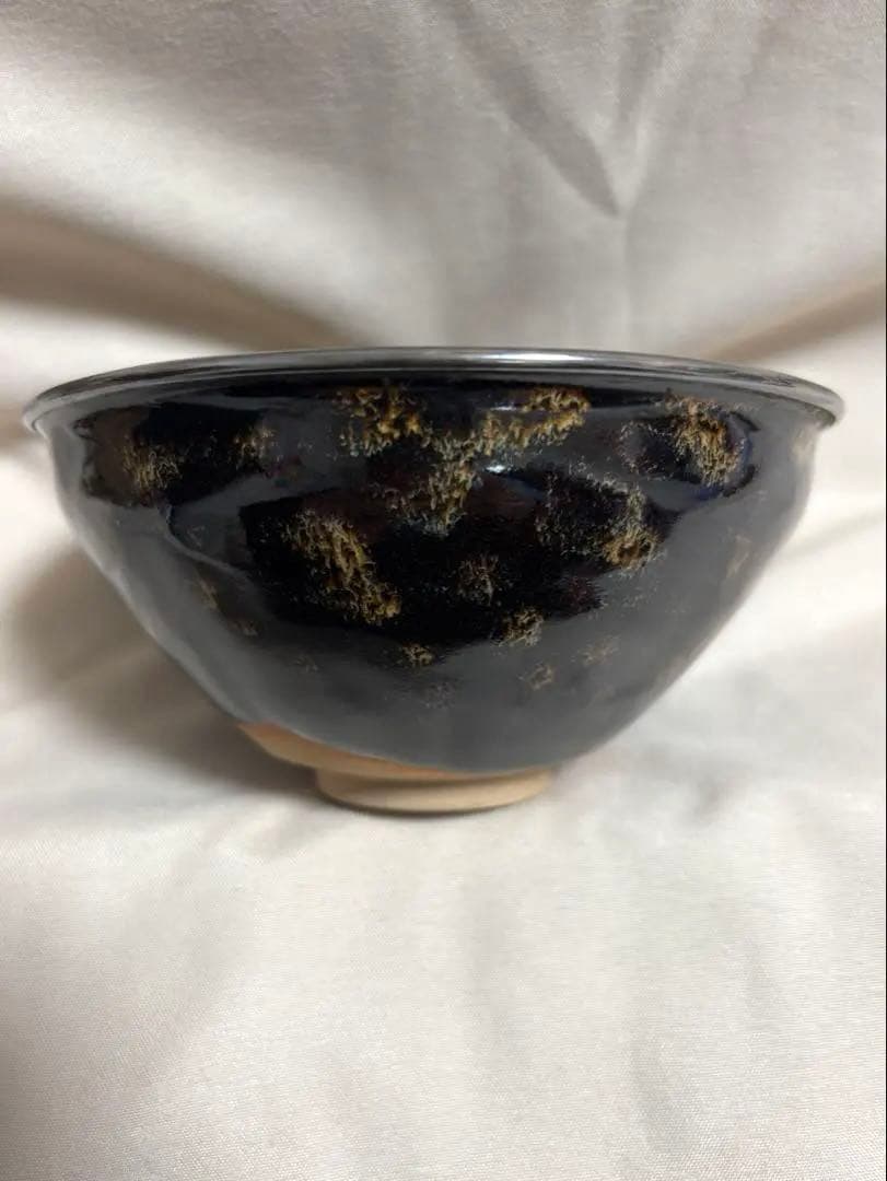 ⭐︎天目茶碗⭐︎油滴天目　鳥紋　茶道具