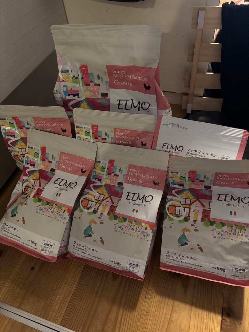 ELMO ドッグフード パピー 7.8kg 合計7袋