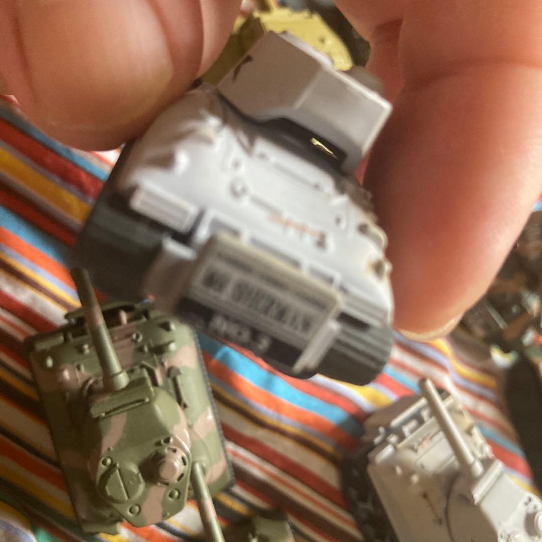 ちびっこコンバット　Ｑ　　戦車　14台　中古　　TIGER T34 コンバット