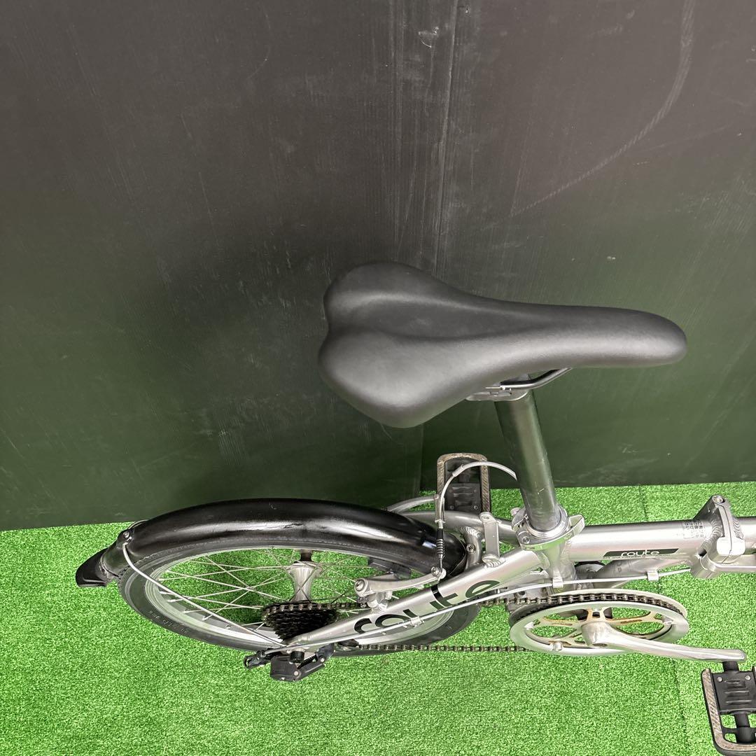 折りたたみ自転車 DAHON route シルバー