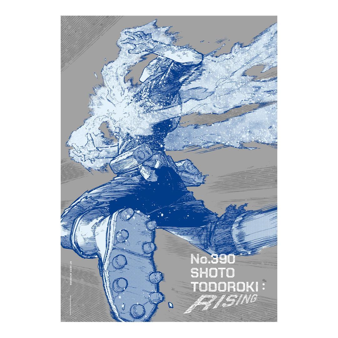 ヒロアカ原画展　ショート　ポスター＆原稿プリントセット