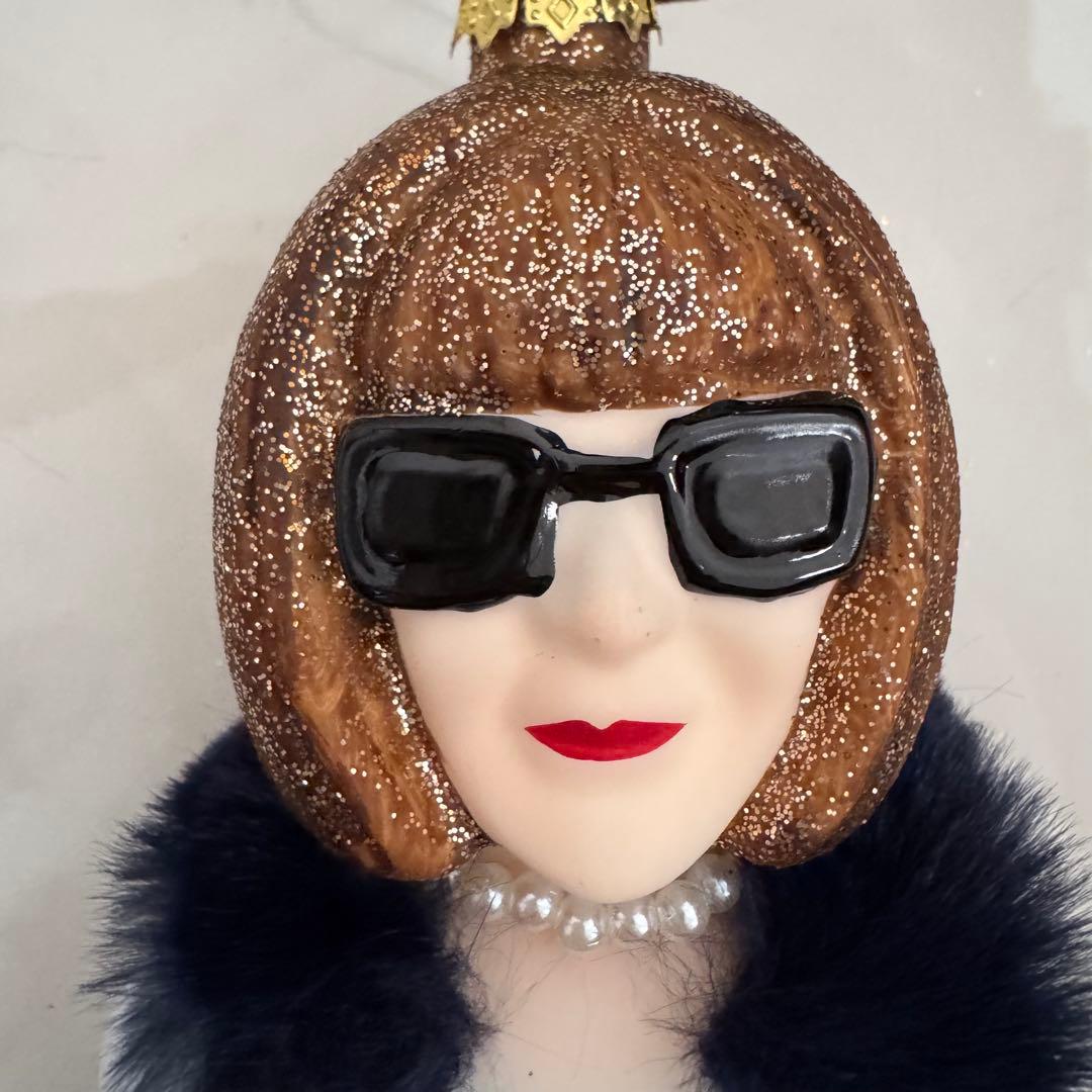 クリスマス　ガラス　オーナメント アナ ウィンツアー