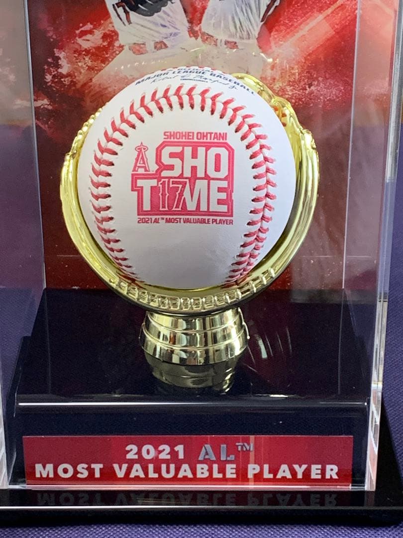 ANGELS 17 大谷翔平選手 2021 ア・リーグMVP 受賞記念ボール