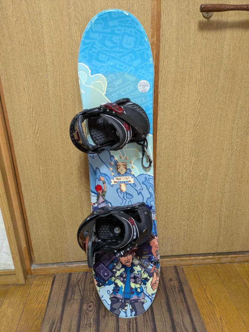 Burton　キッズスノーボード　バートン　ジュニア　90　2点セット　中古