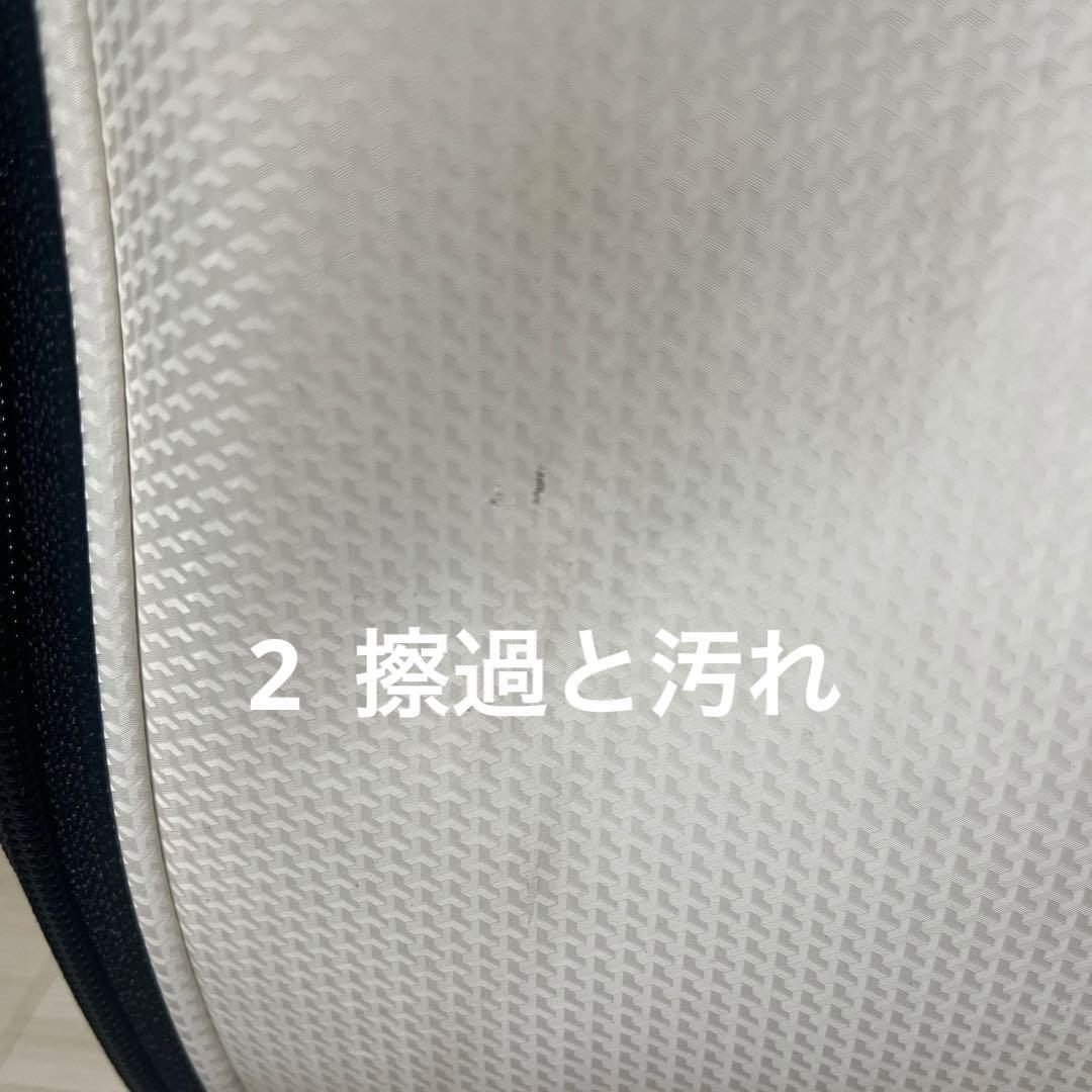 SRIXONキャディバッグ（ホワイト/レッド/ネイビー）