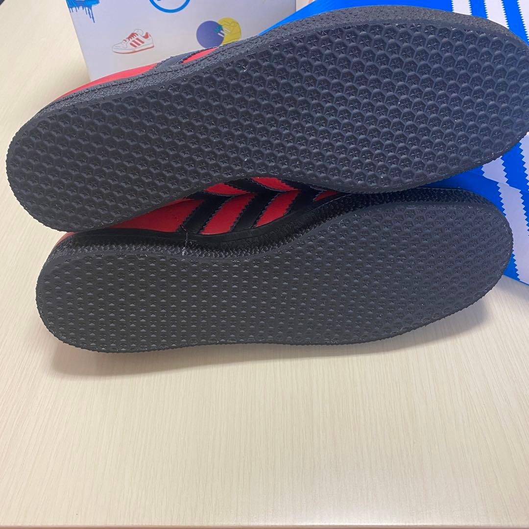 adidas atsuto 赤 レザー スニーカー 内田篤人