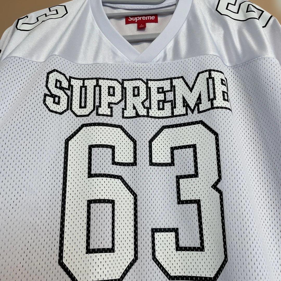 Supreme Bones Football Jersey 63 ホワイトL