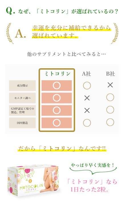 ミトコリン2箱☆品川美容外科購入エイジング施術後ケア 葉酸500μg未開封新品