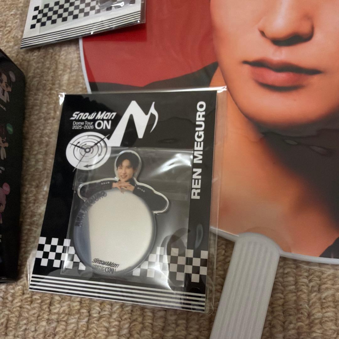 Man ON 目黒蓮　グッズ5点セット