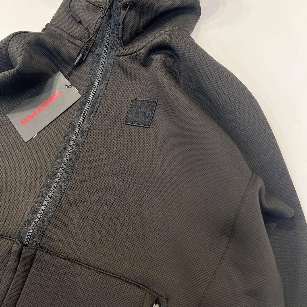 新品　BRIEFING MS CE LOGO TAPE PARKA ブラウンL