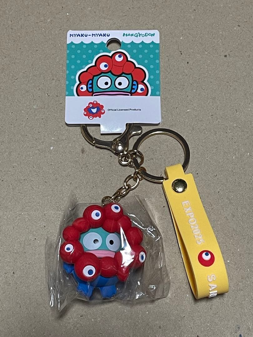 万博 会場限定 ミャクミャク サンリオ 立体マスコット 全7種コンプリート