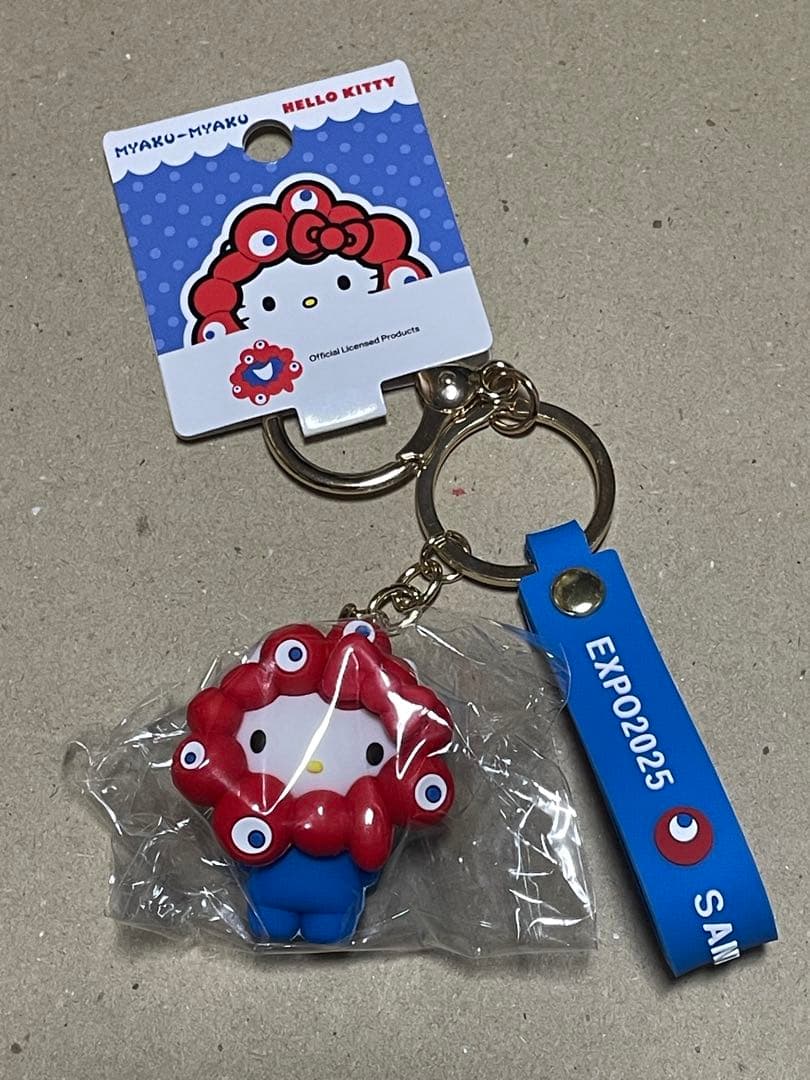 万博 会場限定 ミャクミャク サンリオ 立体マスコット 全7種コンプリート