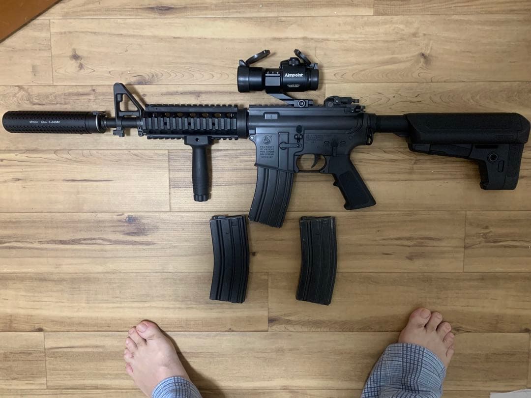 東京マルイ電動ガン M4アサルトライフル ブラック内装カスタム