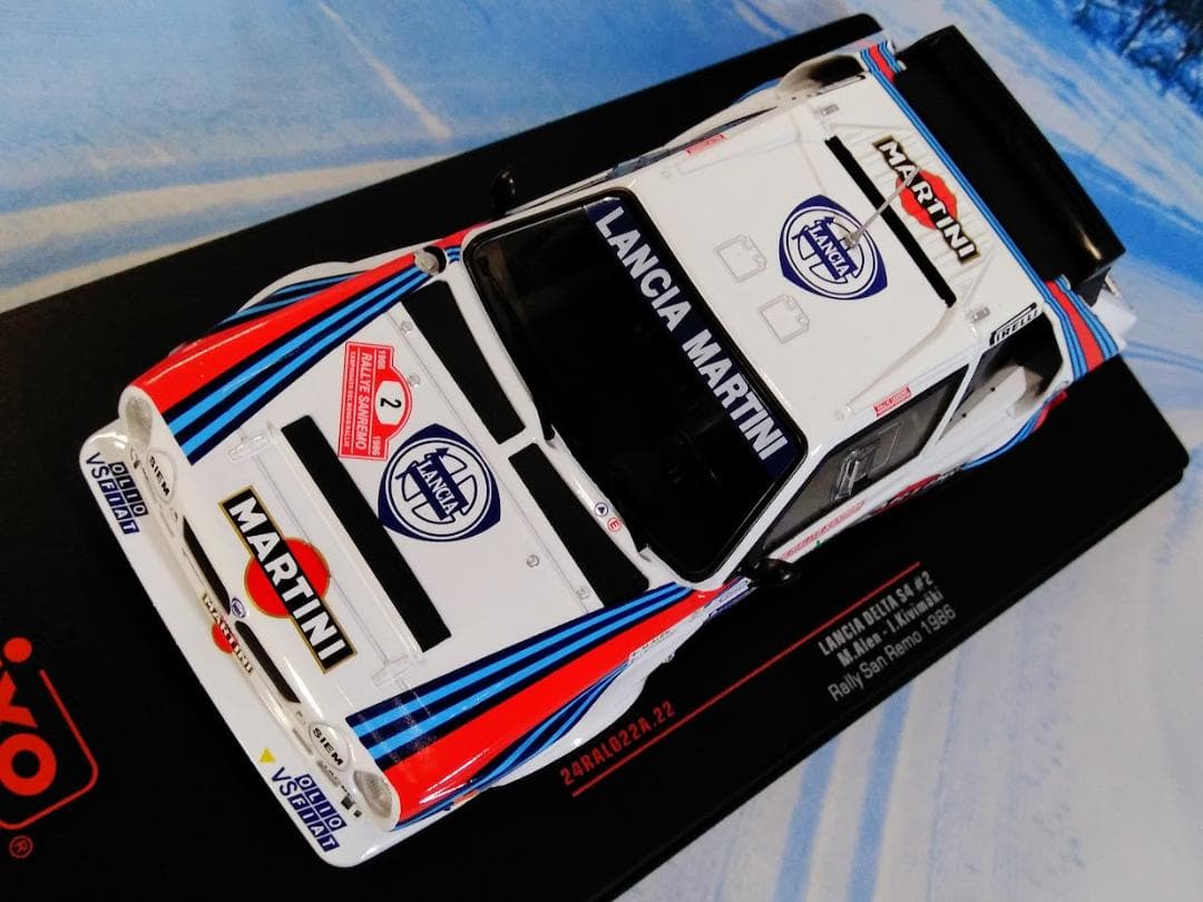 1/24 イクソ　ランチア デルタ S4　ラリー サンレモ 1985