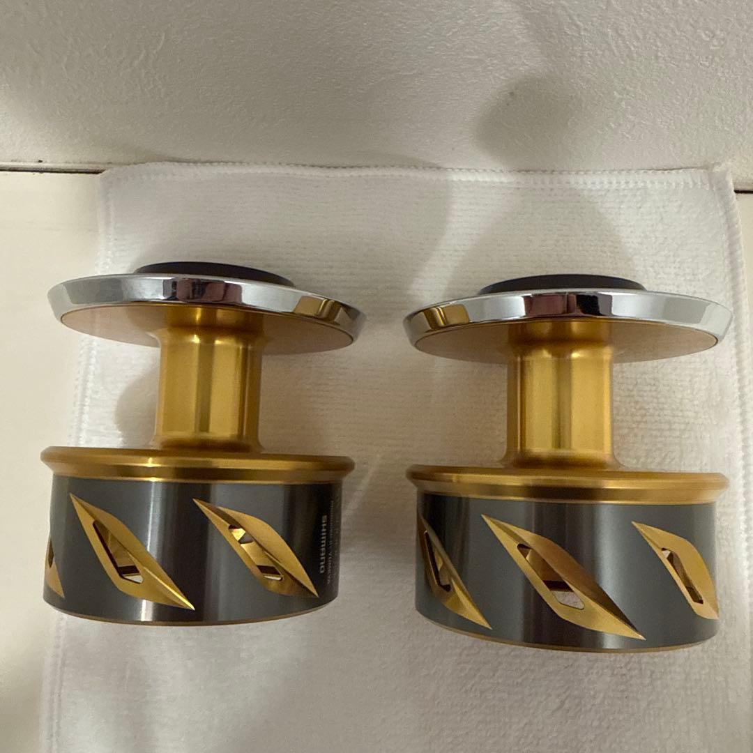 シマノ 夢屋 20ステラSW20000MAX スプール OH済み 2個 PE付き