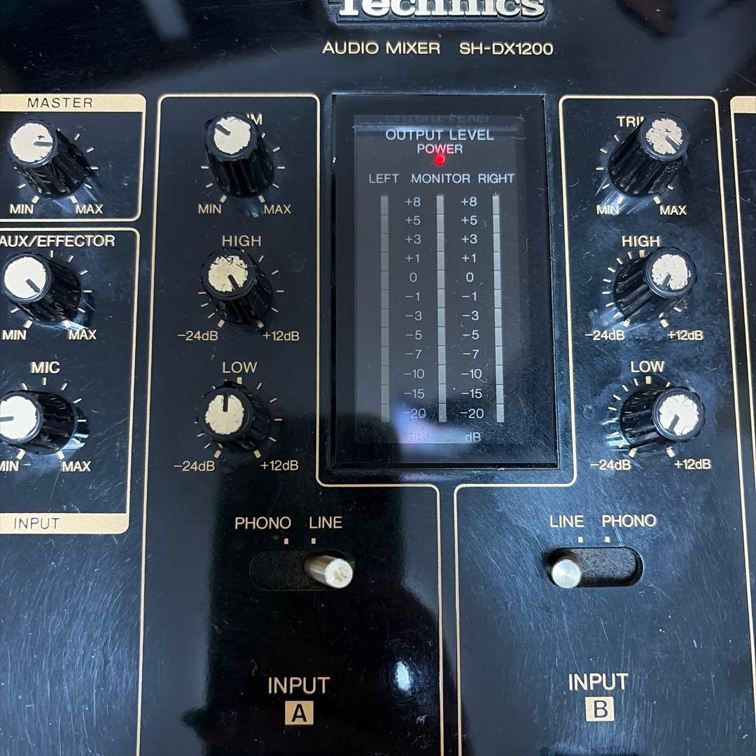 Technics SH-DX1200 DJミキサー 通電確認済み テクニクス