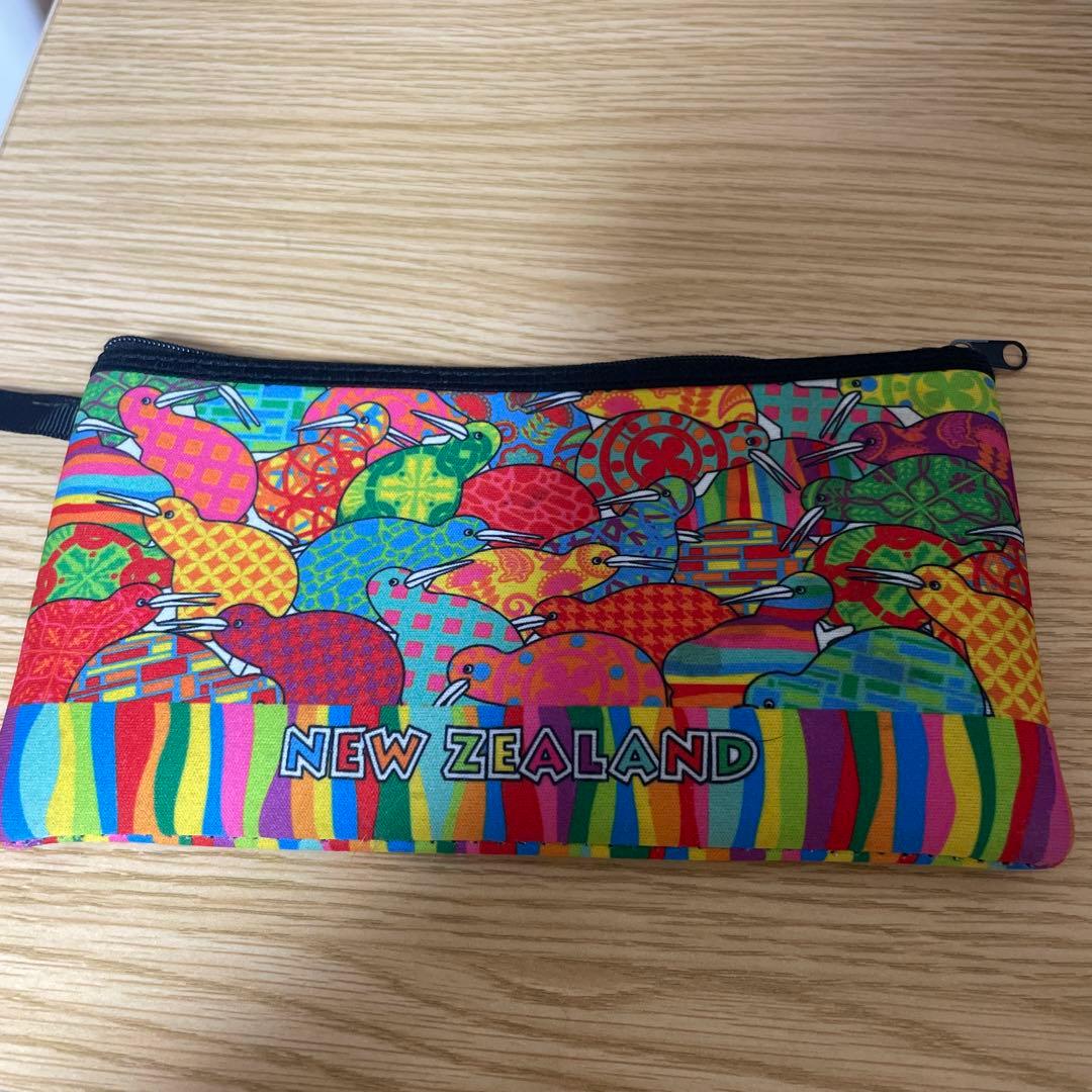 ニュージーランド キウイ柄 筆箱
