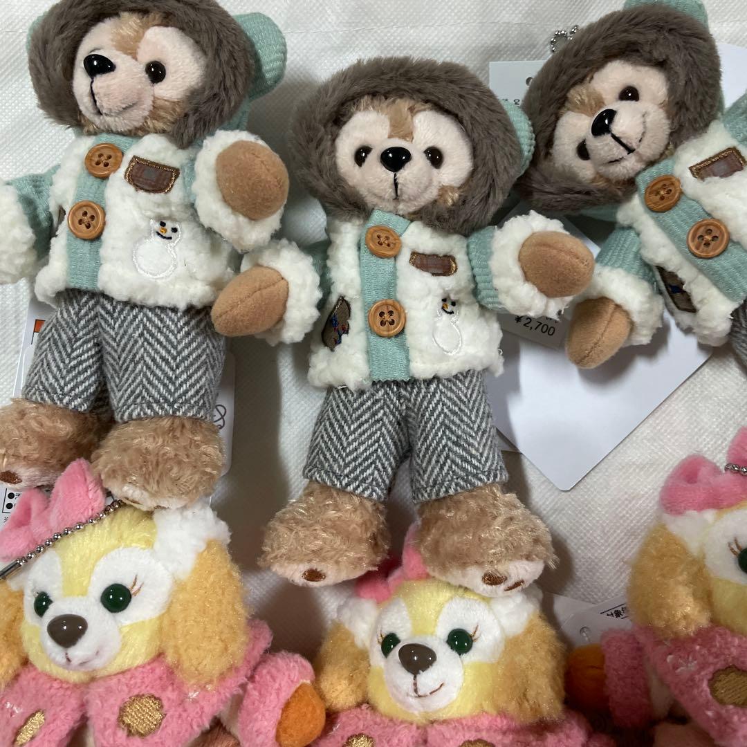 ディズニー　リゾート　ダッフィー　フレンズ　ぬいぐるみバッジ　ぬいぐるみチャーム